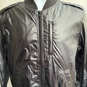 Men’s “DIESEL” Black Graphic Windbreaker